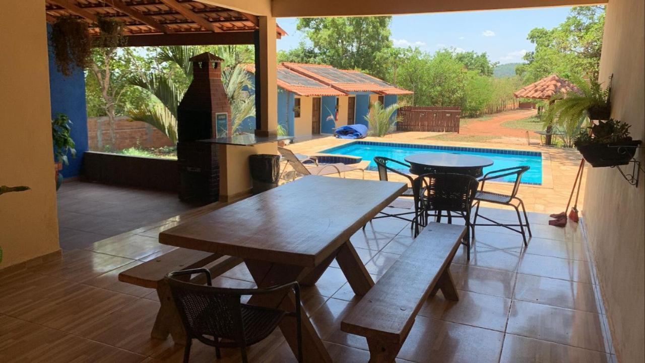 Chacara Vila Geovana Suites Pirenopolis Luaran gambar